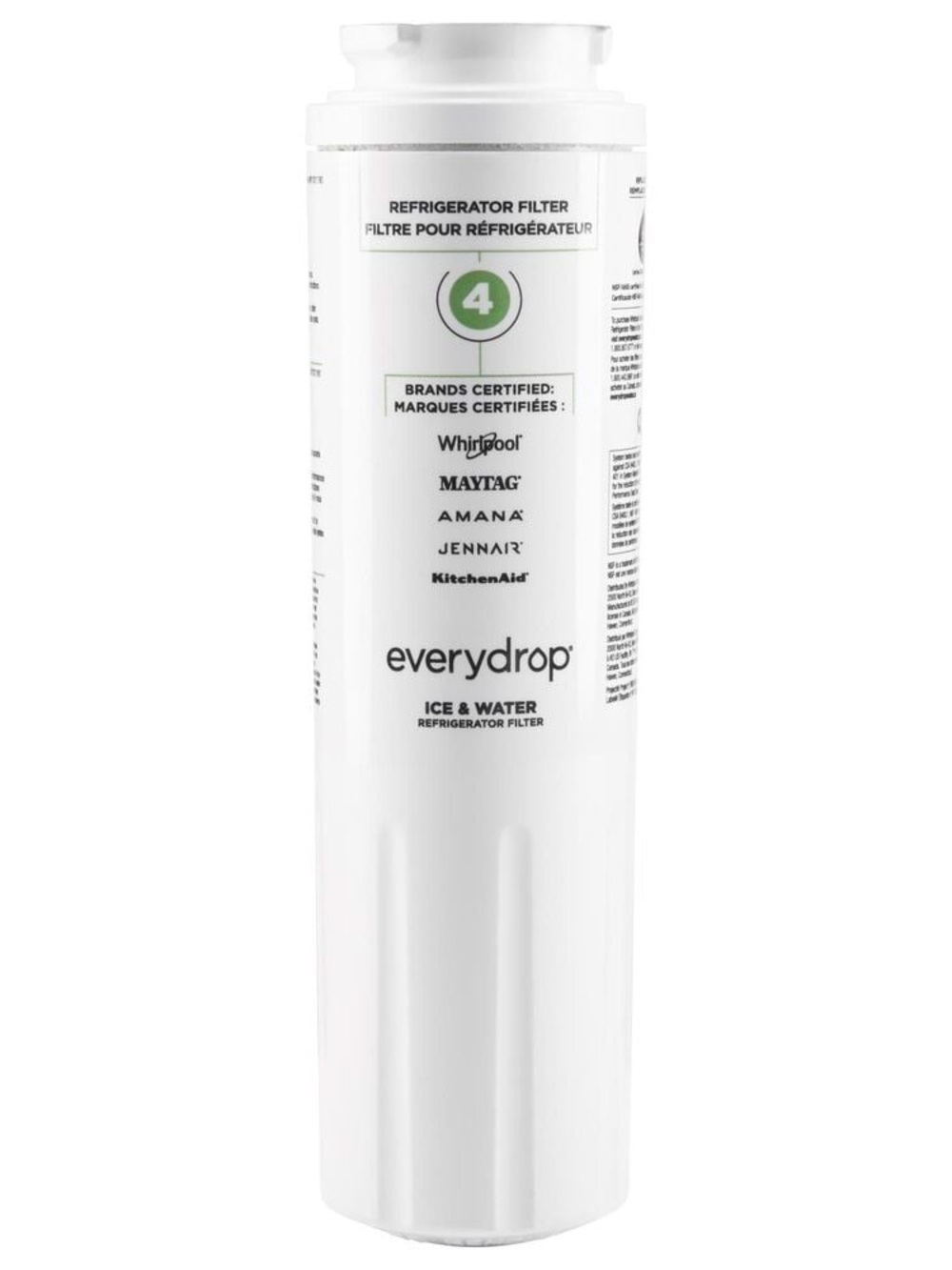 NEW Everydrop by Whirlpool Filter 4 EDR4RXD1 Genuine Refrigerator Water Filter